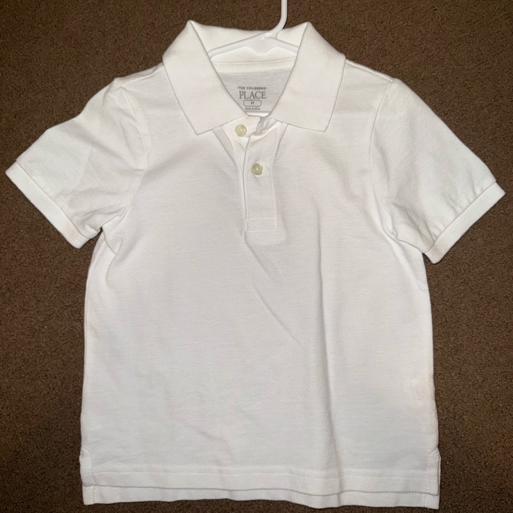 White Kids Polo Shirt